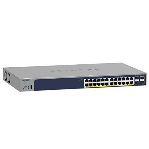 NETGEAR 28PT GE POE+ SMART SWI