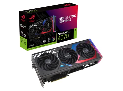 ASUS VCX ROG-STRIX-RTX4070-12G-GAM GEFORCE RTX 4070 GAMING 12GB GDDR6X 192BIT