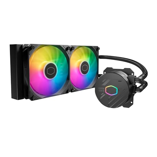 COOLER MASTER FAN MLW-D24M-A18PZ-R1 MASTERLIQUID 240L CORE ARGB 2X120MM BLACK