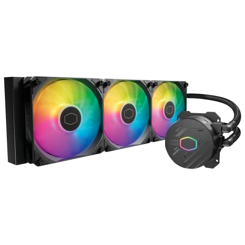 COOLER MASTER FAN MLW-D36M-A18PZ-R1 MASTERLIQUID 360L CORE ARGB 3X120MM BLACK