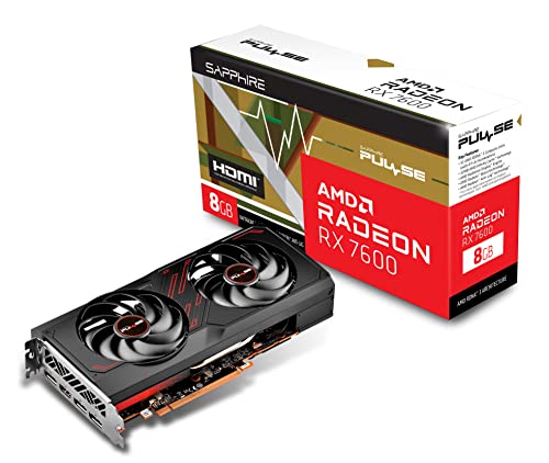 ALTHON SAPPHIRE PULSE AMD RADEON RX 7600 GAMING OC 8GB GDDR6 HDMI / TRIPLE DP