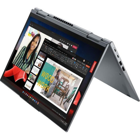 Lenovo ThinkPad X1 Yoga Gen 8 14" Laptop-Storm Grey(Intel Core i7 1355U/512GB SSD/16GB RAM/Windows 11)-English-(21HQ0007US)