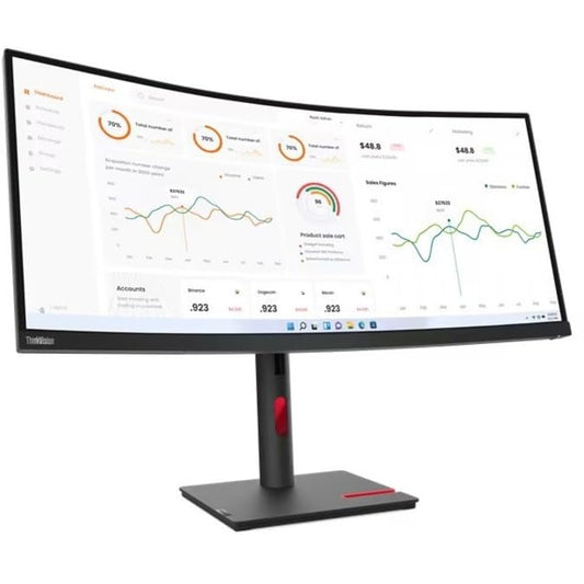 34IN CURVED WQHD 3440X1440 29:1 THINKVISION USB TYPEC