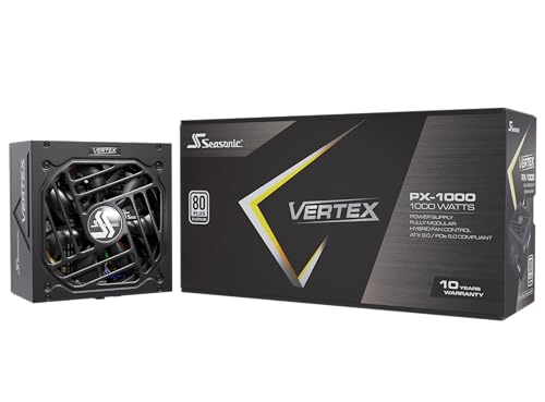 SEASONIC PS VERTEX1000P VERTEX PX-1000 ATX3.0 1000W 80+ PLATINUM FULLY MODULAR