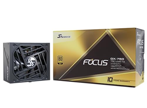SEASONIC PS SSR-750FX3 750W FOCUS V3 GX-750 ATX 3.0 RETAIL