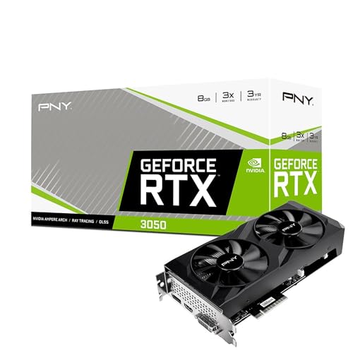 PNY VCX VCG30518DFBPB1 GEFORCE RTX 3050 8GB VERTO DUAL FAN RETAIL