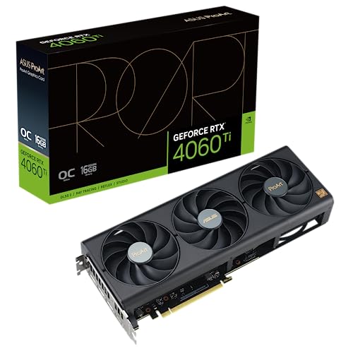 ASUS VCX PROART-RTX4060TI-O16G GEFORCE RTX 4060 TI OC 16GB GDDR6 RETAIL