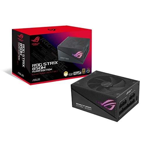 ASUS PS ROG-STRIX-850G-AURA-GAM 850W 80+ GOLD ATX RETAIL