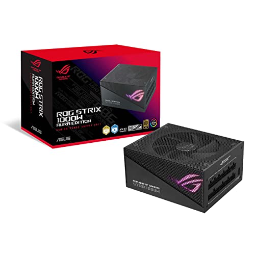 ASUS PS ROG-STRIX-1000G-AURA-GAM 1000W 80+ GOLD ATX RETAIL