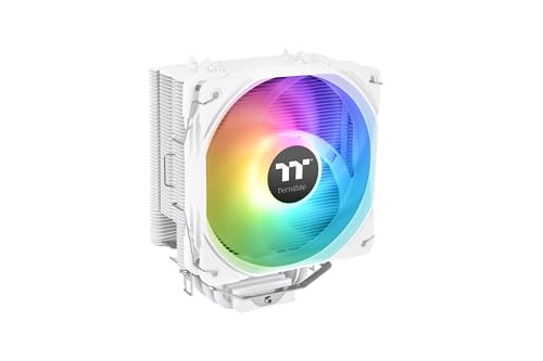 THERMALTAKE FAN CL-P116-AL12SW-A UX200 SE ARGB LIGHTING CPU COOLER WHITE