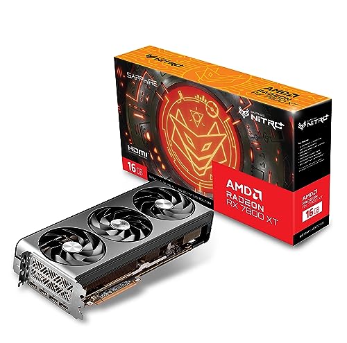 SAPPHIRE VCX 11330-01-20G NITRO+ RADEON RX 7800 XT 16GB GDDR6 RETAIL