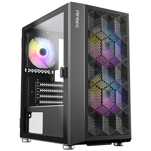 ANTEC GAMING CASE XN200M RGB -  M-ATX - ITX -  PRE-INTALLED RGB FANS
