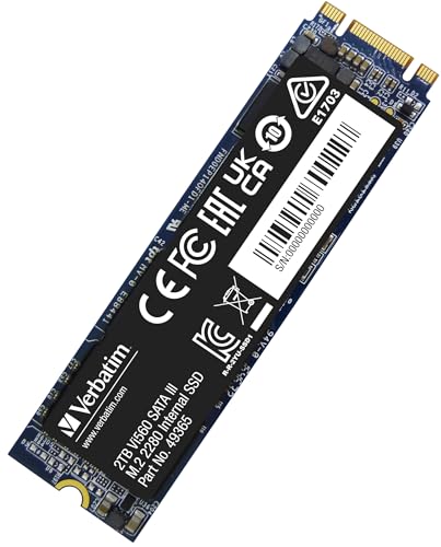 VERBATIM 2TB VI560 SSD INTERNAL SATA III M.2 2280 SSD