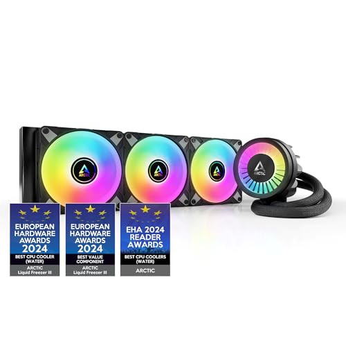 ARCTIC LIQUID FREEZER III 360 A-RGB BLACK AIO CPU WATER COOLER (402293) {E0}