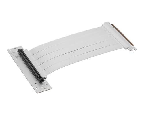 MSI CB PCEI4RISERWHT PCI-E 4.0 X16 RISER CABLE 180MM-WHITE RETAIL
