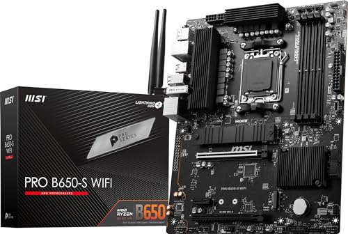 MSI MB PRO B650-S WIFI B650 AM5 MAX128GB DDR5 ATX RETAIL