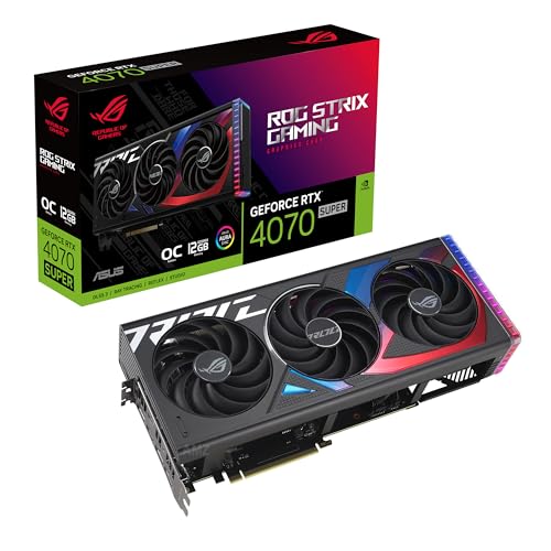 ASUS GEFORCE ROG-STRIX-RTX4070S-O12G-GAMING OC 12GB GDDR6X 192 BIT 2670 MHZ