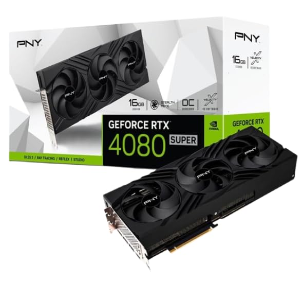 PNY GEFORCE RTX 4080 SUPER 16GB VERTO OVERCLOCKED TRIPLE FAN