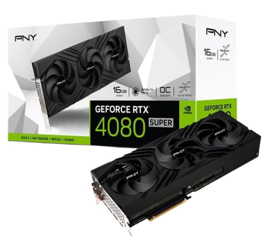 PNY GEFORCE RTX 4080 SUPER 16GB VERTO OVERCLOCKED TRIPLE FAN