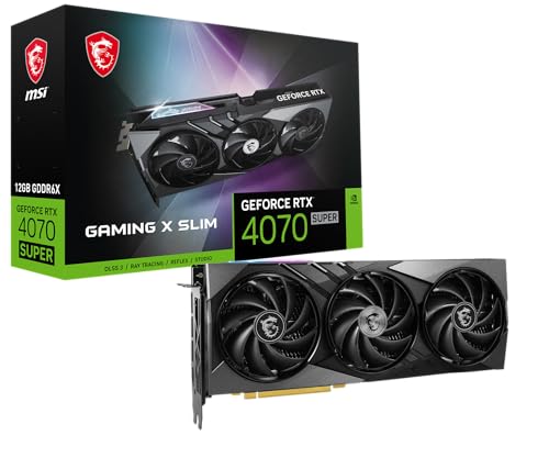 MSI RTX 4070 SUPER 12G GAMING X SLIM