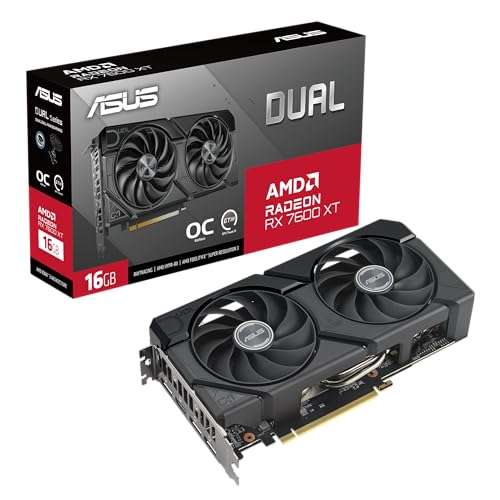 ASUS DUAL-RX7600XT-O16G OC 16GB GDDR6 128 BIT