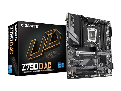 GIGABYTE MOTHERBOARD Z790 D AC Z790 LGA1700 MAX192GB DDR5 ATX RETAIL