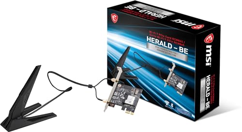 MSI AC 916-B905C-013 HERALD-BE NCM865 WI-FI7 PCIE BLACK RETAIL