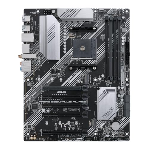 ASUS PRIME B550-PLUS AC-HES//AM4 - B550 - DUAL M.2 - DP - HDMI - WIFI - AURA - MB (Like New)