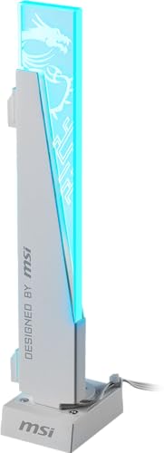MSI AC ARGBSTANDWHT MPG ARGB GRAPHICS CARD STAND - WHITE ABS PLASTIC TG RETAIL