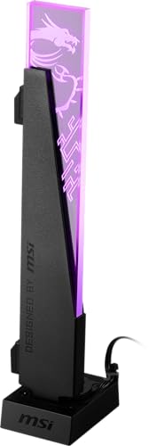 MSI AC ARGBSTANDBLK MPG ARGB GRAPHICS CARD STAND - BLACK ABS PLASTIC TG RETAIL