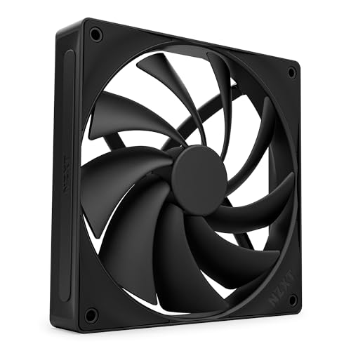 NZXT FAN RF-Q14SF-B2 F140Q 140MM QUIET AIRFLOW FANS SINGLE BLACK RATAIL