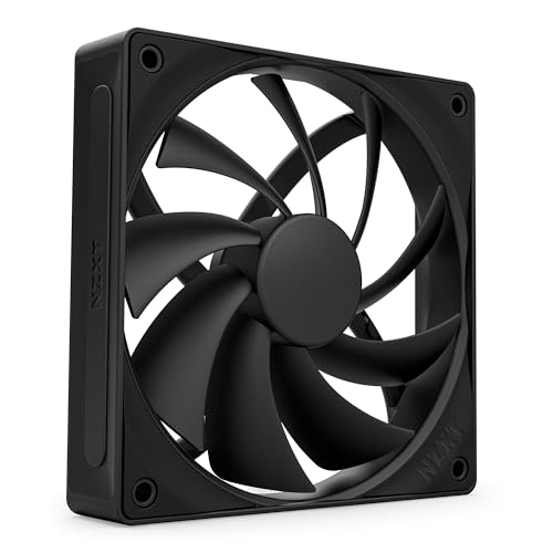 NZXT FAN RF-Q12SF-B2 F120Q 120MM QUIET AIRFLOW FANS SINGLE BLACK RATAIL