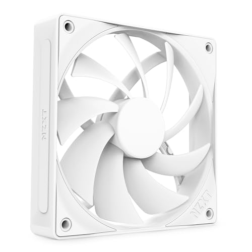 NZXT FAN RF-Q12SF-W2 F120Q 120MM QUIET AIRFLOW FANS SINGLE WHITE RATAIL