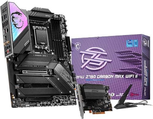 MSI MB MPG Z790 CARBON MAX WIFI II Z790 LGA1700 MAX196GB DDR5 PCIE ATX RETAIL (Like New)