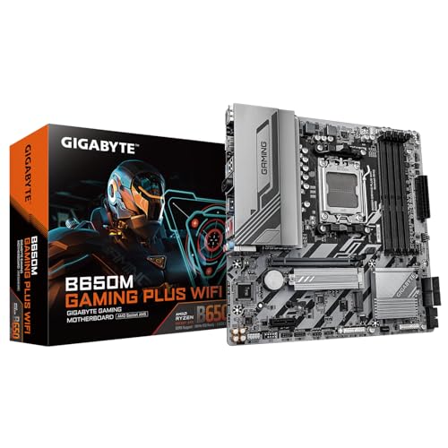 GIGABYTE MB B650M GAMING PLUS WIFI B650 AM5 MAX192GB DDR5 MICRO ATX RETAIL