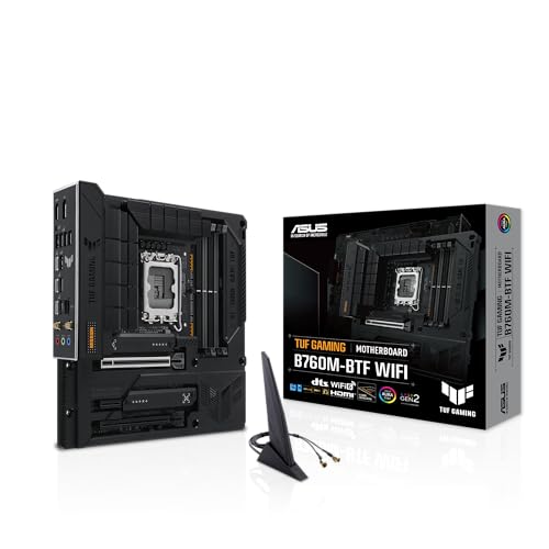 ASUS MB TUF GAMING B760M-BTF WIFI S1700 MAX192GB DDR5 DP HDMI MICRO-ATX RETAIL (Like New)