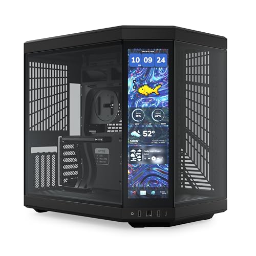 HYTE CS CS-HYTE-Y70TTI-BB Y70 TOUCH INFINITE MTOWER ATX TG PITCH BLACK RETAIL