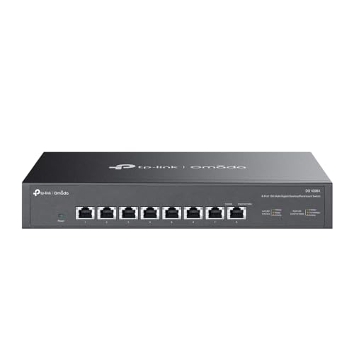 TP-LINK SWITCH DS1008X OMADA 8-PORT 10G MULTI-GIGABIT SWITCH RETAIL