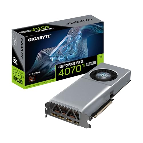 GIGABYTE VCX GV-N407TSAI TOP-16GD 1.0 GEFORCE RTX 4070 TI SUPER AI TOP 16G