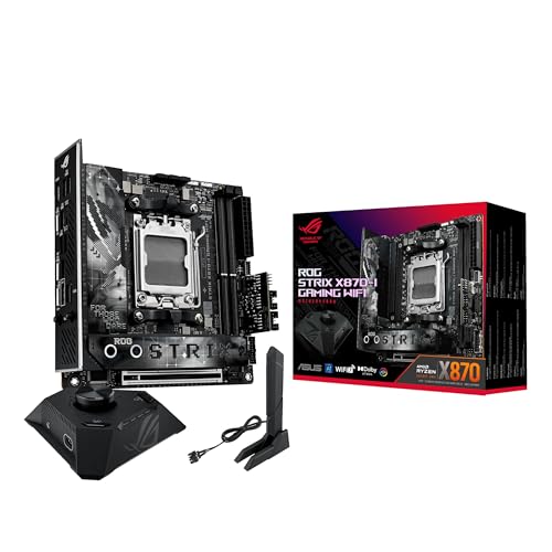 ASUS MB ROG STRIX X870-I GAM WIFI AMD X870 AM5 MAX.96GB DDR5 MINI-ITX RETAIL