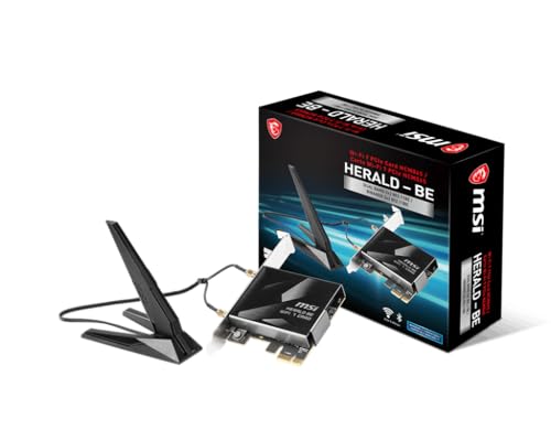 MSI AC HERALD-BE WIFI 7 MAX WI-FI 7 PCIE CARD RETAIL