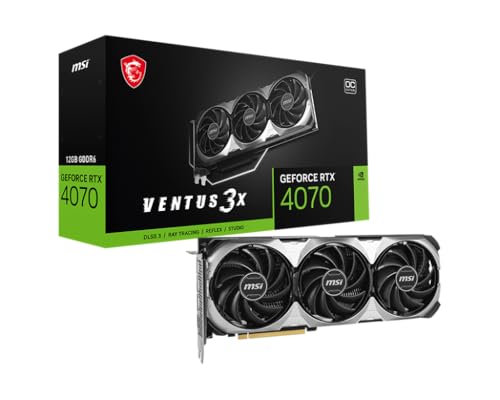 MSI VCX RTX 4070 VENTUS 3X E1 12G OC RETAIL