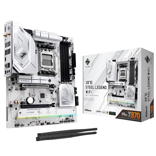 ASROCK MB X870 STEEL LEGEND WIFI X870 AM5 256GB DDR5 ATX RETAIL