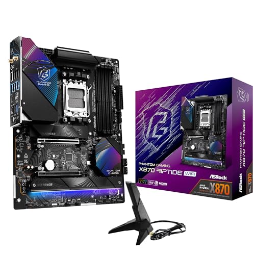 ASROCK MB X870 RIPTIDE WIFI X870 AM5 256GB DDR5 ATX RETAIL