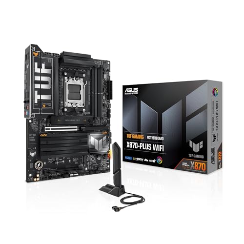 ASUS TUF GAMING X870-PLUS WIFI AMD AM5 RYZEN MAX 256GB DDR5 ATX