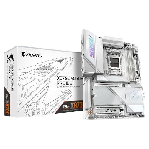 GIGABYTE MB X870E AORUS PRO ICE AMD X870E AM5 MAX256GB DDR5 ATX RETAIL
