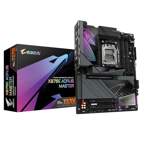 GIGABYTE MB X870E AORUS MASTER AMD X870E AM5 MAX256GB DDR5 ATX RETAIL