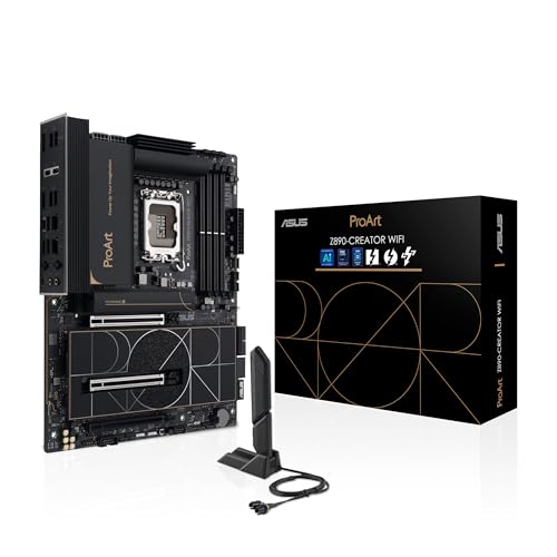 ASUS MB PROART Z890-CREATOR WIFI Z890 LGA1851 MAX192GB DDR5 ATX BROWN BOX (Like New)