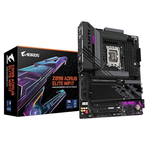 GIGABYTE MB Z890 AORUS ELITE WIFI7 Z890 LGA1851 MAX256GB DDR5 ATX RETAIL