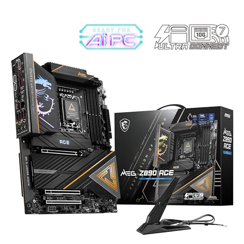 MSI MB MEG Z890 ACE Z890 LGA1851 MAX256GB DDR5 PCI-E ATX RETAIL